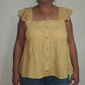 Embroidered detail blouse